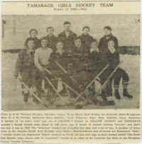 TamarackGirlsHC1932-33news.jpg (140602 bytes)